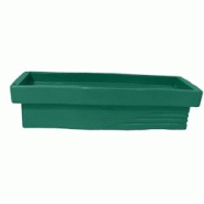 Plast&ampamp#039Up Rotomoulage Jardinière apparence pierre avec réserve d'eau 70l - VERT FONCE - vert 0727156537258 Plast&ampamp#039Up Rotomoulage Jardinière apparence pierre avec réserve d'eau 70l - VERT FONCE - vert 0727156537258