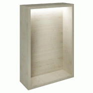Présentoir Cage érable avec LED 38,4x14,5x56cm