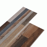 Vidaxl planche de plancher pvc autoadhésif 5,21 m² 2 mm multicolore 330192