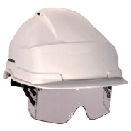 Casque de chantier Schuberth avec coiffe 6 points, conforme DIN-EN