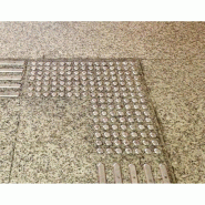 Clou podotactile 35mm - Ciselé