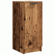 Helloshop26 - Armoire à chaussures avec porte rangement pratique 29,5 x 35 x 70 cm style contemporain en bois d'ingénierie vieux 02_0050990 - Bois m