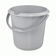 Keeeper Mika ECO - Seau Ø30x28 cm, gris - gris plastique polypropylène KEE1205 Keeeper Mika ECO - Seau Ø30x28 cm, gris - gris plastique polypropylène KEE1205