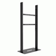 KIMEX - Support vitrine pour écran TV 55", sans cover, à poser - noir 3700685424531