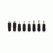 Lot de 8 embouts universels pour connecteur 5,5 x 2,1 mm