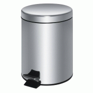 Poubelle à pédale en acier inoxydable 20L | Bolero - GG977