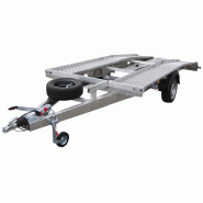 Remorque porte voiture-plateau - 3,80 X 1,80 M - 1800 KG - GALA TAURUS 38 18_0