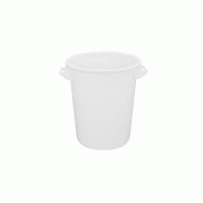 Schneider - Seau, HDPE - 75,0 L - blanc plastique 202020