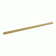 Tube rectangulaire - section 30x15mm L60cm - or