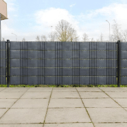 Vidaxl paravents de balcon 10 pcs anthracite 255x19 cm résine tressée 156311 Vidaxl paravents de balcon 10 pcs anthracite 255x19 cm résine tressée 156311