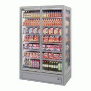 Vitrine verticale froid positif 2 portes Bonnet Névé EPTA Multifresh 2P/125 Modular P88cm (%IA82-1... Ou MULTIFRESH... )