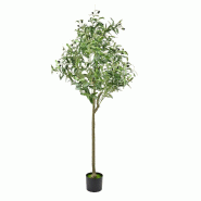 Wellhome Well Home - Olivier artificiel décoratif pour intérieur 150 cm - vert plastique WH16956