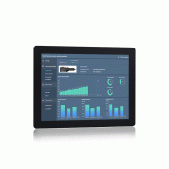 Panel PC industriel fanless 15 pouces XGA - Écran tactile résistif IP65 - EVI-15SAR
