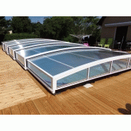 Abri piscine bas athènes / en aluminium et polycarbonate_1