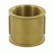 Adaptateur droit femelle gaz cylindrique x femelle gaz cylindrique - 1/2' , 18.63 , 1/4' , 11.44