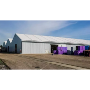 Bâtiment ou auvent pour le stockage en vrac de matière première ou matériaux en grand volume - Neivalu Bâtiment ou auvent pour le stockage en vrac de matière première ou matériaux en grand volume - Neivalu
