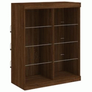 Helloshop26 - Buffet bahut commode armoire meuble de rangement organisateur cuisine salle de séjour salon avec lumières LED 81 x 37 02_0029931 - 300 Helloshop26 - Buffet bahut commode armoire meuble de rangement organisateur cuisine salle de séjour salon avec lumières LED 81 x 37 02_0029931 - 300