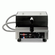 Krampouz Gaufrier 4x7 Liège 180° simple A/A - argenté WECBHA