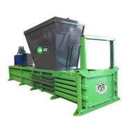 Presse à balles H80 hydraulique horizontale extra large - Balles de 500 à 1200 kg - Compactage jusqu'à 80 tonnes