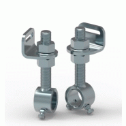 Tension fixe pour racleur - Fixation racleur barre ronde en acier S235