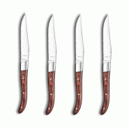 Amefa Coffret 4 couteaux steak Royal Steak - Acier coutellerie design classique - argenté inox 3546696030619