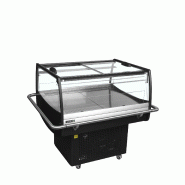 Îlot de refroidissement PDC90SL Acrylic Sides 4 Bumpers Noir TEFCOLD