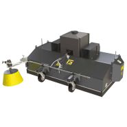 Balayeuse industrielle Gordini SI - Châssis flottant et vidange hydraulique