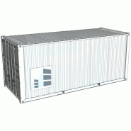Containers de stockage 20 pieds dry / volume 33 m3