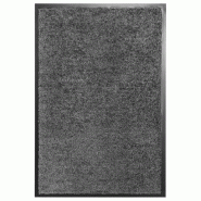 Décoshop26 - Paillasson lavable Anthracite 40x60 cm DEC023178 - 3001217669605