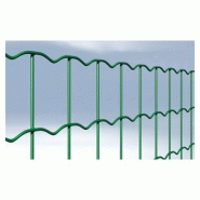 Grillage soudé plastifié vert (sup -plus) - 100 x 50 mm