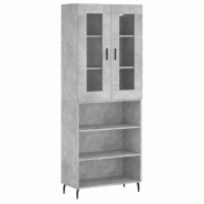 Helloshop26 - Buffet bahut commode armoire meuble de rangement organisateur cuisine salle de séjour salon haut 69,5 x 34 x 180 cm 02_0034641 - 300021 Helloshop26 - Buffet bahut commode armoire meuble de rangement organisateur cuisine salle de séjour salon haut 69,5 x 34 x 180 cm 02_0034641 - 300021