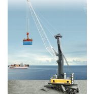 Lfs grue portuaire fixe - liebherr - capacité de levage max 42 à 308 t