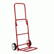 Mottez Petit diable télescopique repliable - rouge acier B060F