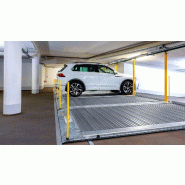 Parking mécanique à plates-formes coulissantes transversales 601 - Conception Plate pour une Accessibilité Optimale