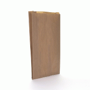 Pochettes cadeaux kraft vergé brun 30+8x48cm - par 250 - papier kraft 60g/m² - Retif