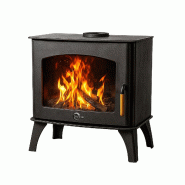 Poêle à Bois Dita 13,1 kW Bûche 63 cm Sannover - noir 3760401213573