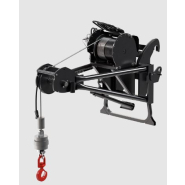 Potence treillis avec treuil ligne simple 2,7 t  - ATT-04-017 - MAGNITH