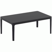 Resol GARBAR SKY Table Basse Intérieur, Extérieur 100x60 Noir - noir 60294 Resol GARBAR SKY Table Basse Intérieur, Extérieur 100x60 Noir - noir 60294