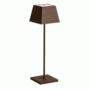 ROSSINI ILLUMINAZIONE Siesta Lampe De Table Led Portable 2,2W Ip54 Cct 2700-3000K Dimmable Tactile - Structure En Aluminium Moulé Sous Pression - Cou