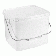Seau rectangulaire avec couvercle 5,6l Seau rectangulaire avec couvercle 5,6l