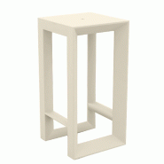 Table haute design in & out FRAME - crème