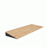 Tablette + console pour gondole Westside L90xP40cm - Réf.400713 - par 2