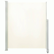 VidaXL Auvent latéral rétractable de patio 160 x 300 cm Blanc cassé Modèle Orion Confort - beige 45194_0