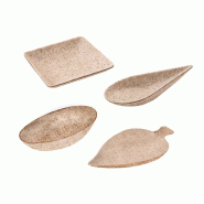 Assortiment mise en bouche bagasse naturelle - par 1000