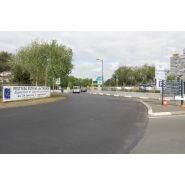 Barrière anti intrusion pour véhicule motorisée sur les points de sortie et d'entrée Barrière anti intrusion pour véhicule motorisée sur les points de sortie et d'entrée