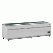 Congélateur de supermarché SFI250-CF VS Blanc TEFCOLD
