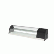 CORECO Vitrinette A Tapas Avec Dessus Vitre Courbe - 2 Niveaux - +4/+8 - 1755X410X400 - Int Fond Plat Pour Accueillir Des Plats (Non Inclus) BCLD-8 - CORECO Vitrinette A Tapas Avec Dessus Vitre Courbe - 2 Niveaux - +4/+8 - 1755X410X400 - Int Fond Plat Pour Accueillir Des Plats (Non Inclus) BCLD-8 -