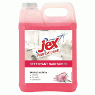 Nettoyant Jex Pro désinfectant détartrant sanitaires 5L