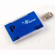 Porte-badge multi cartes - ECD - Capacité jusqu'à 5 cartes - Référence : ipc91