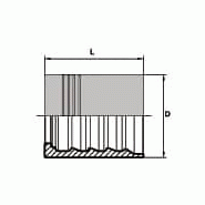 Pour tuyaux 4SP - 4SH - 4 , 1/4" , 6.35 , 22 , 30